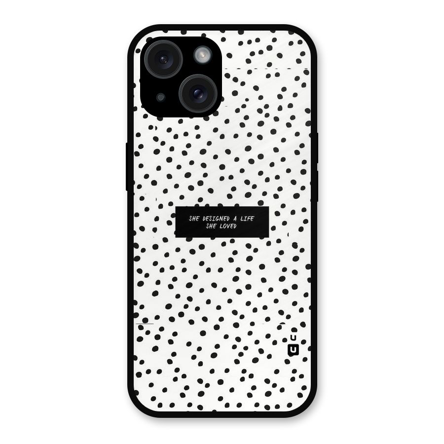 Life Loved Metal Back Case for iPhone 15