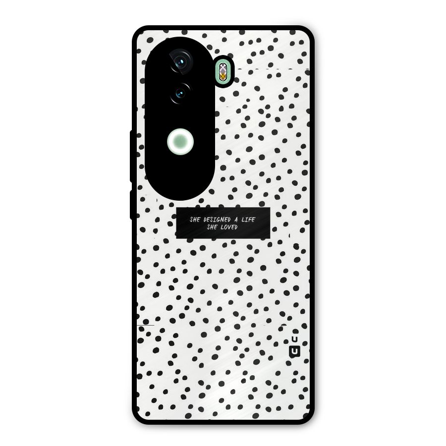 Life Loved Metal Back Case for iQOO Z9s