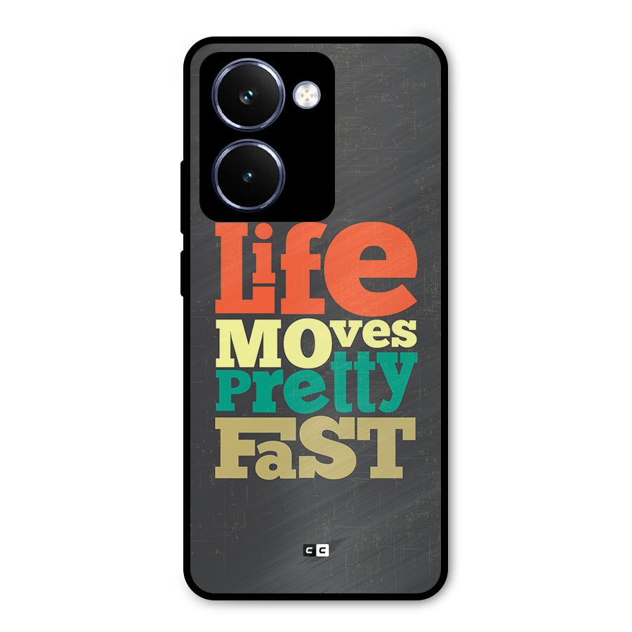 Life Moves Fast Metal Back Case for Realme P3 Ultra