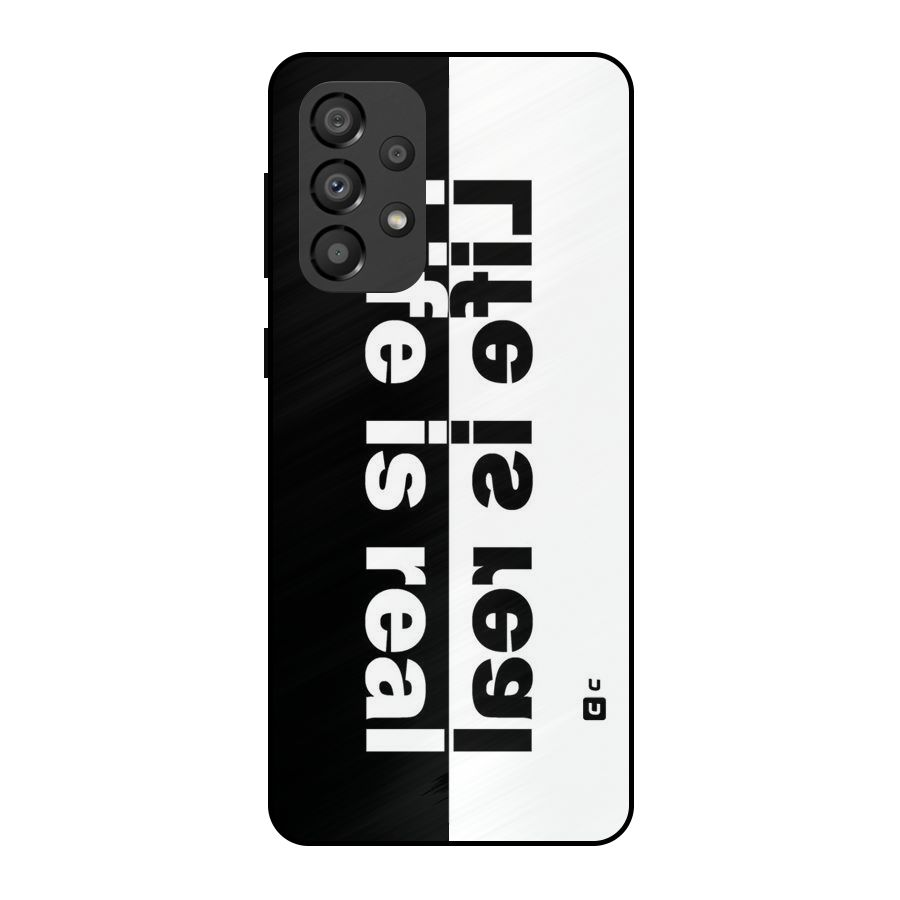 Life Reality Metal Back Case for Galaxy A33 5G