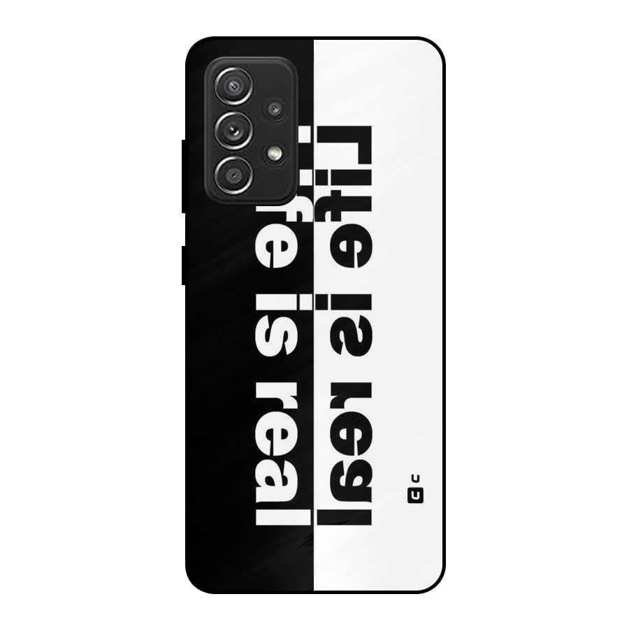 Life Reality Metal Back Case for Galaxy A52s 5G