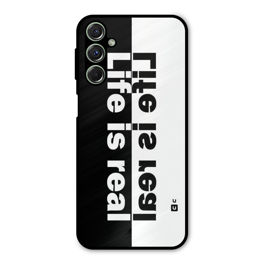 Life Reality Metal Back Case for Galaxy M34