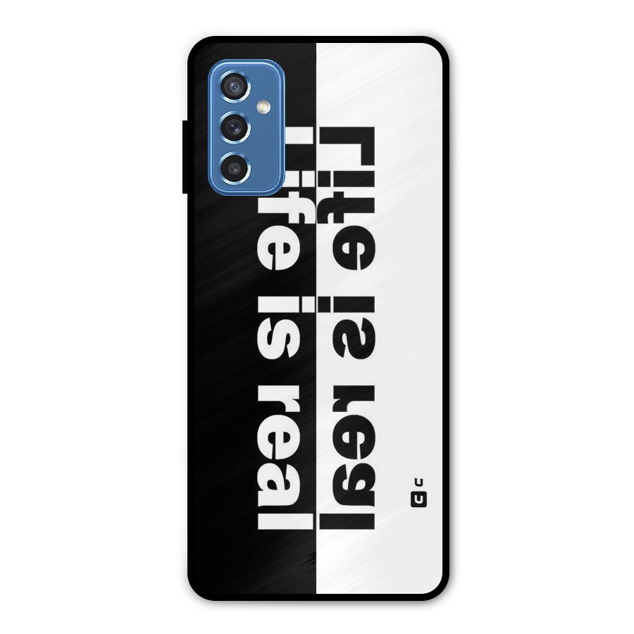Life Reality Metal Back Case for Galaxy M52 5G