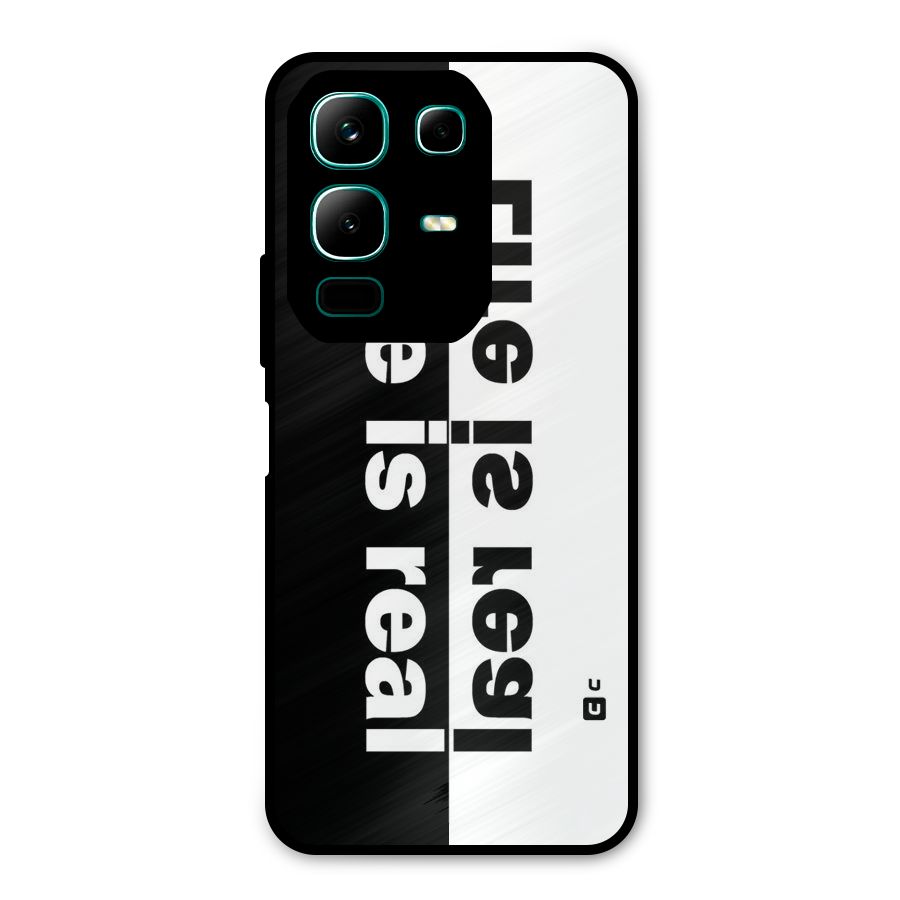 Life Reality Metal Back Case for Infinix Note 50x