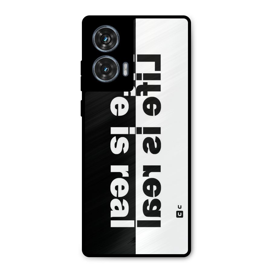 Life Reality Metal Back Case for Motorola G96