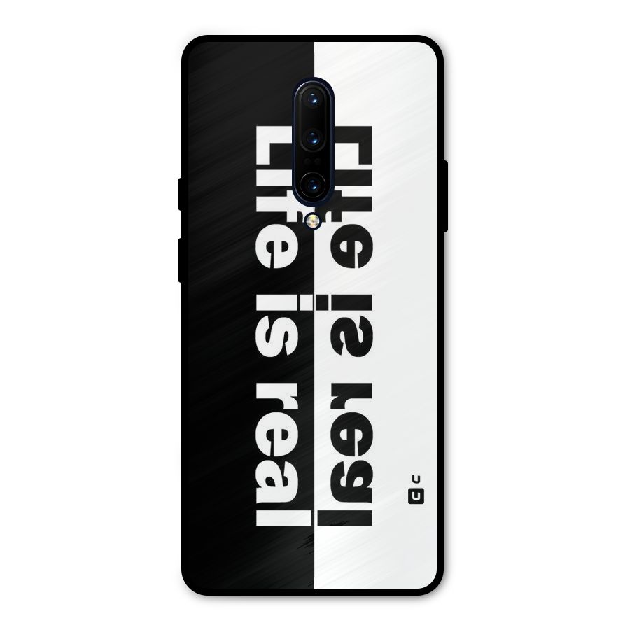 Life Reality Metal Back Case for OnePlus 7 Pro