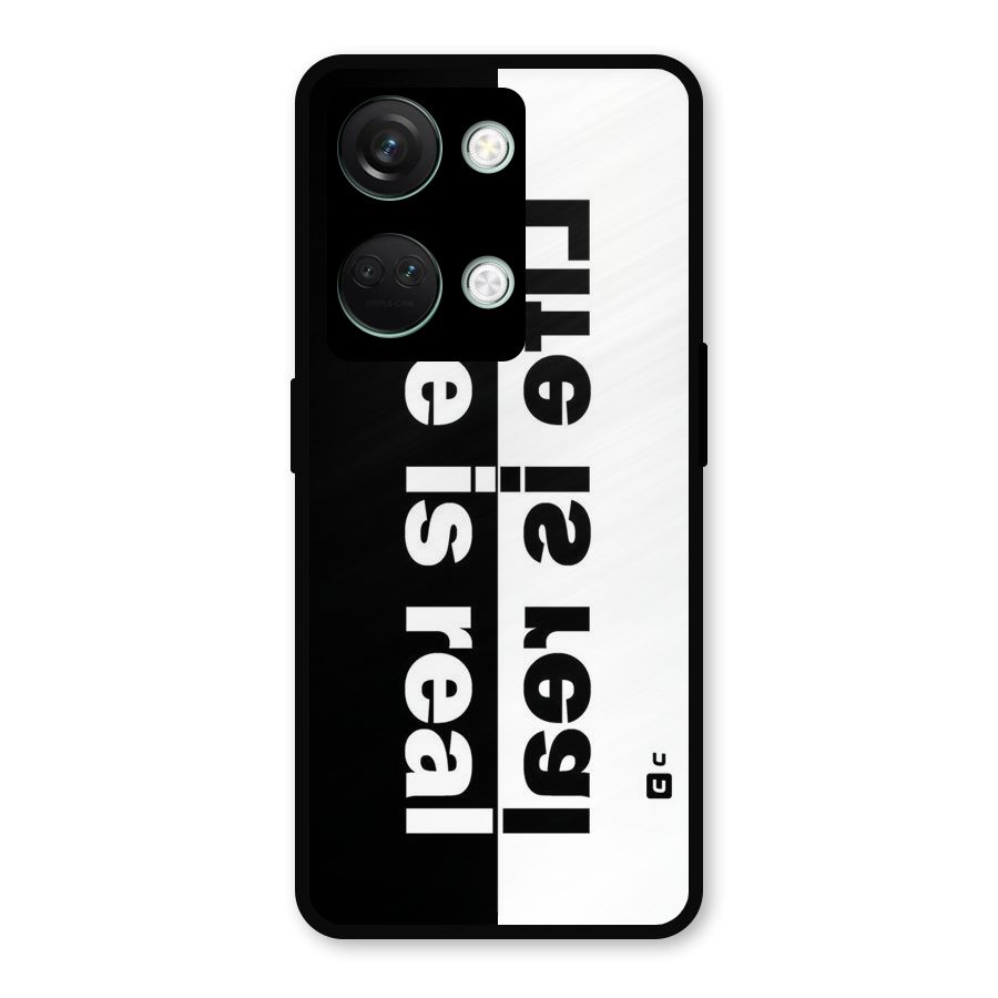 Life Reality Metal Back Case for OnePlus Nord 3