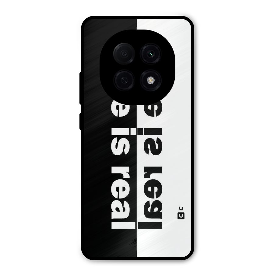 Life Reality Metal Back Case for Oppo F29 Pro