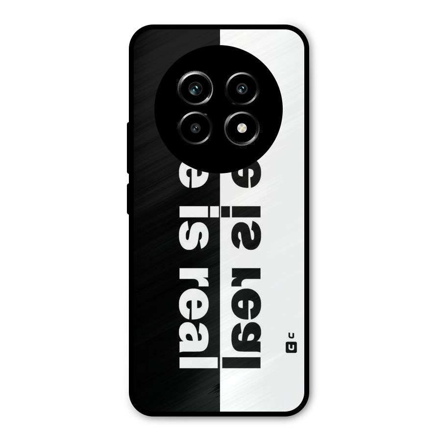 Life Reality Metal Back Case for Realme 13 Pro