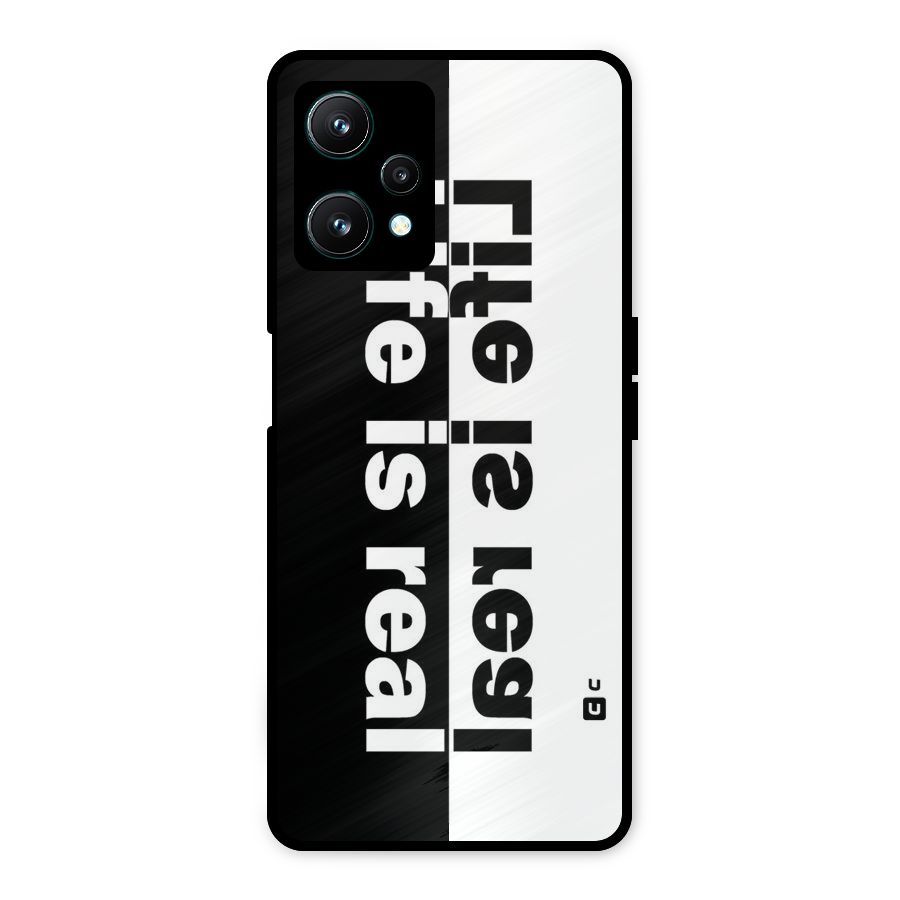 Life Reality Metal Back Case for Realme 9 Pro 5G