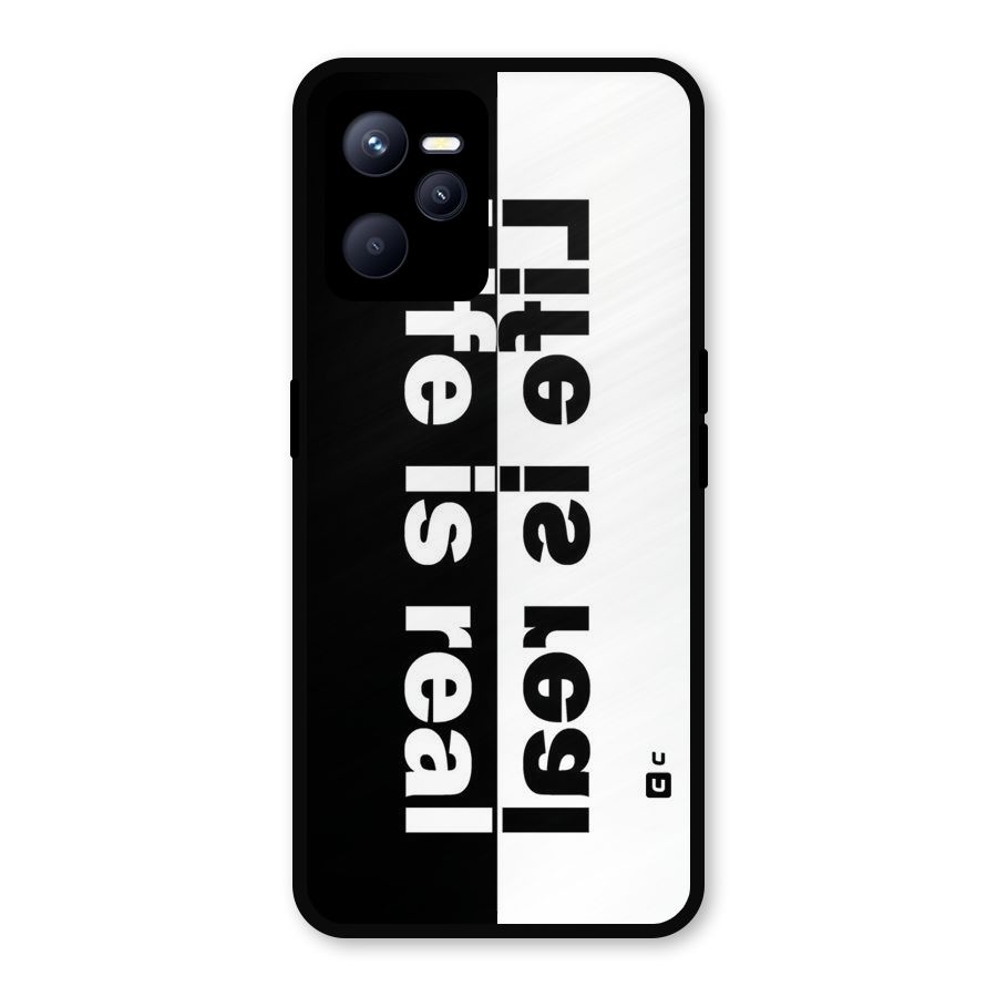 Life Reality Metal Back Case for Realme C35