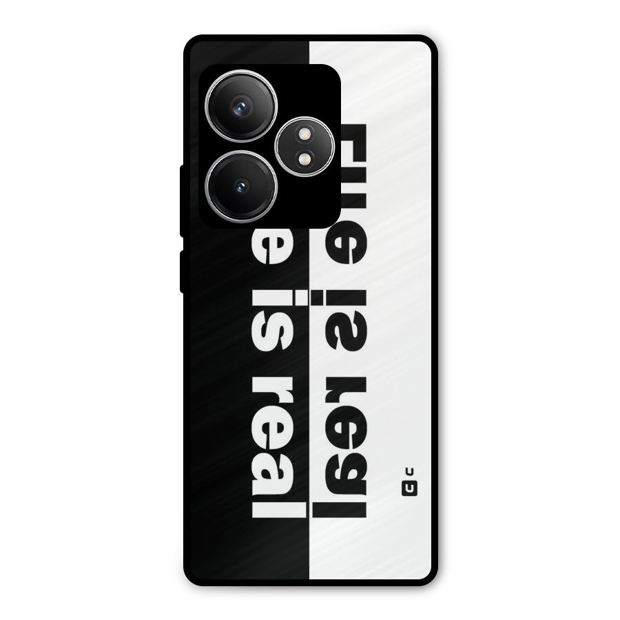 Life Reality Metal Back Case for Realme GT 6T