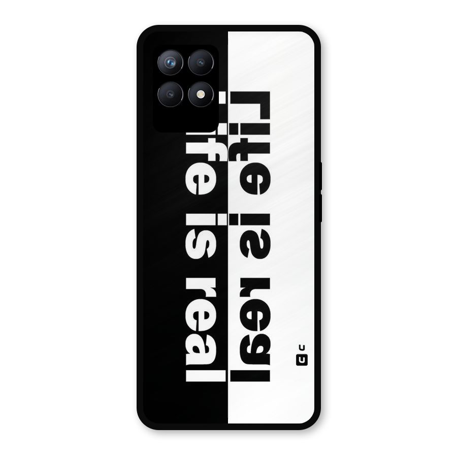 Life Reality Metal Back Case for Realme Narzo 50