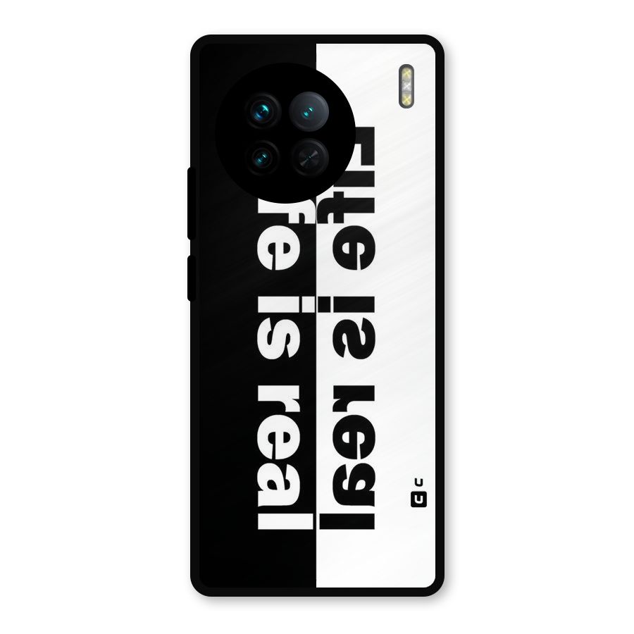 Life Reality Metal Back Case for Vivo X90