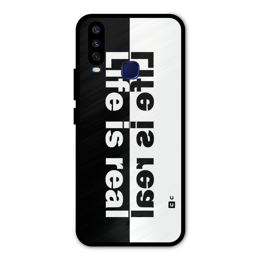 Life Reality Metal Back Case for Vivo Y15
