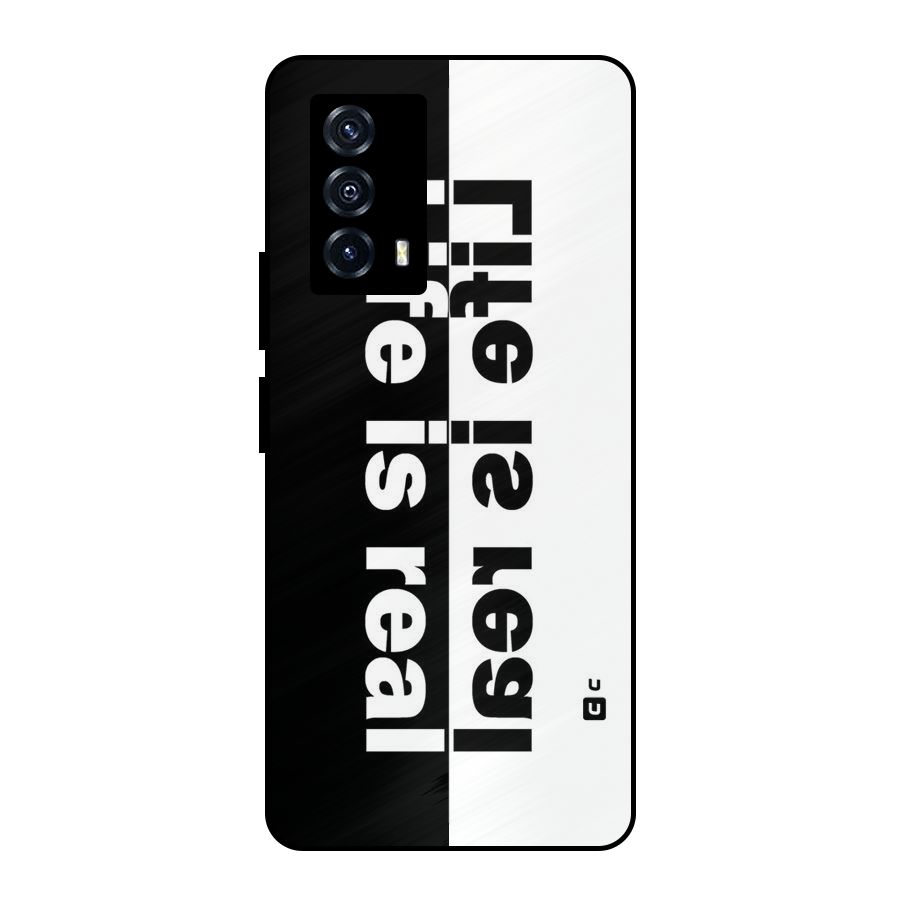 Life Reality Metal Back Case for iQOO Z5