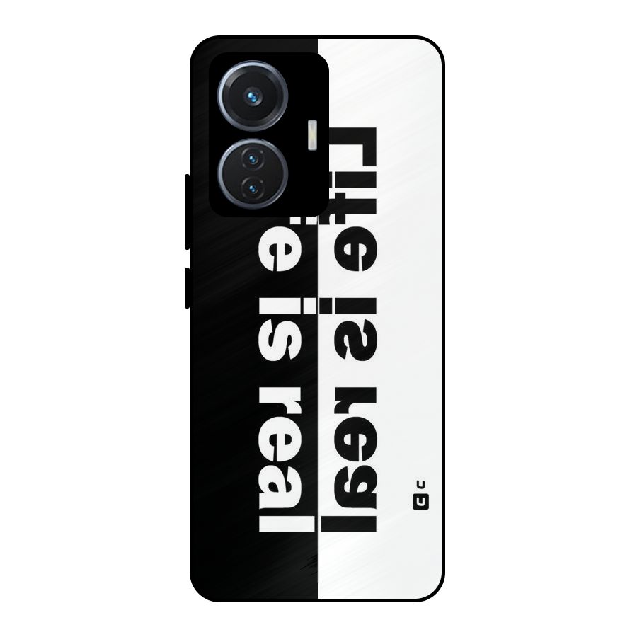 Life Reality Metal Back Case for iQOO Z6 44W