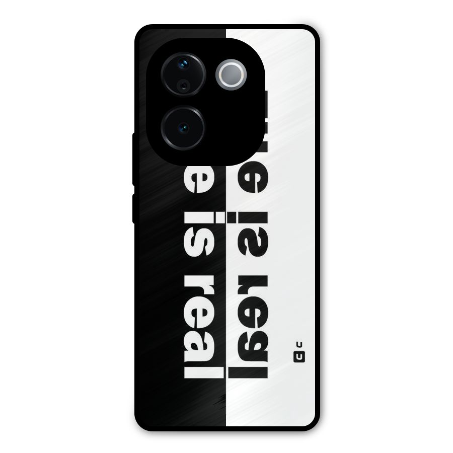 Life Reality Metal Back Case for iQOO Z9s Pro