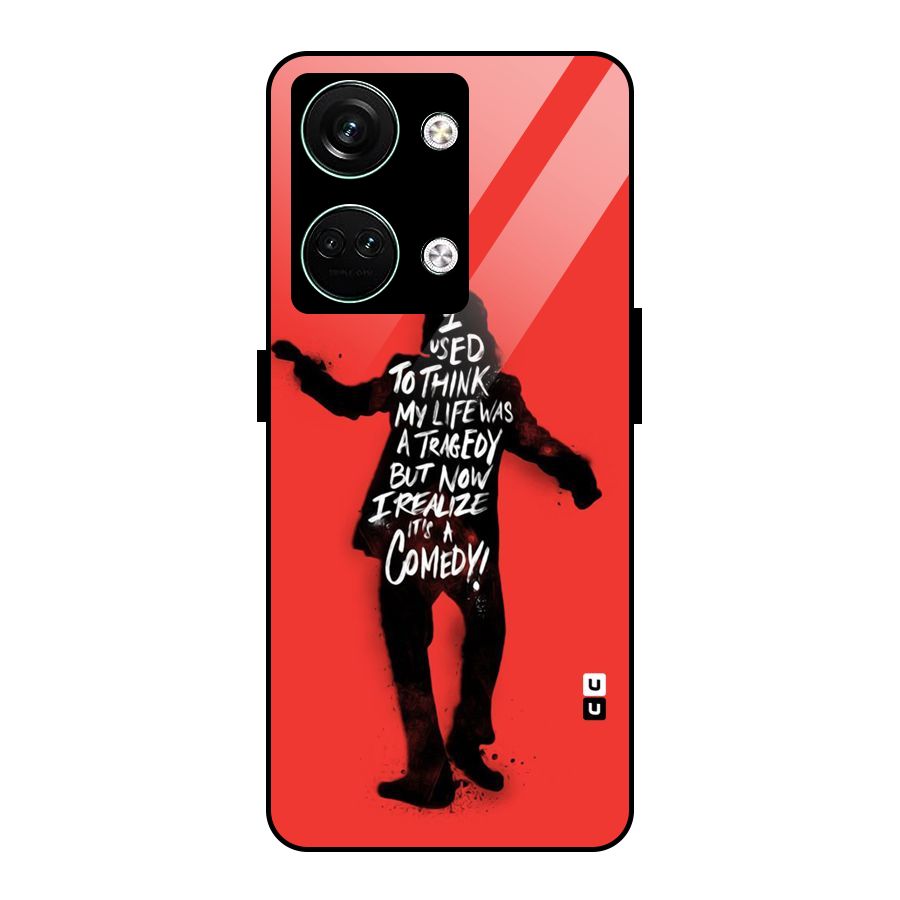 Life Tragedy Comedy Glass Back Case for Oneplus Nord 3