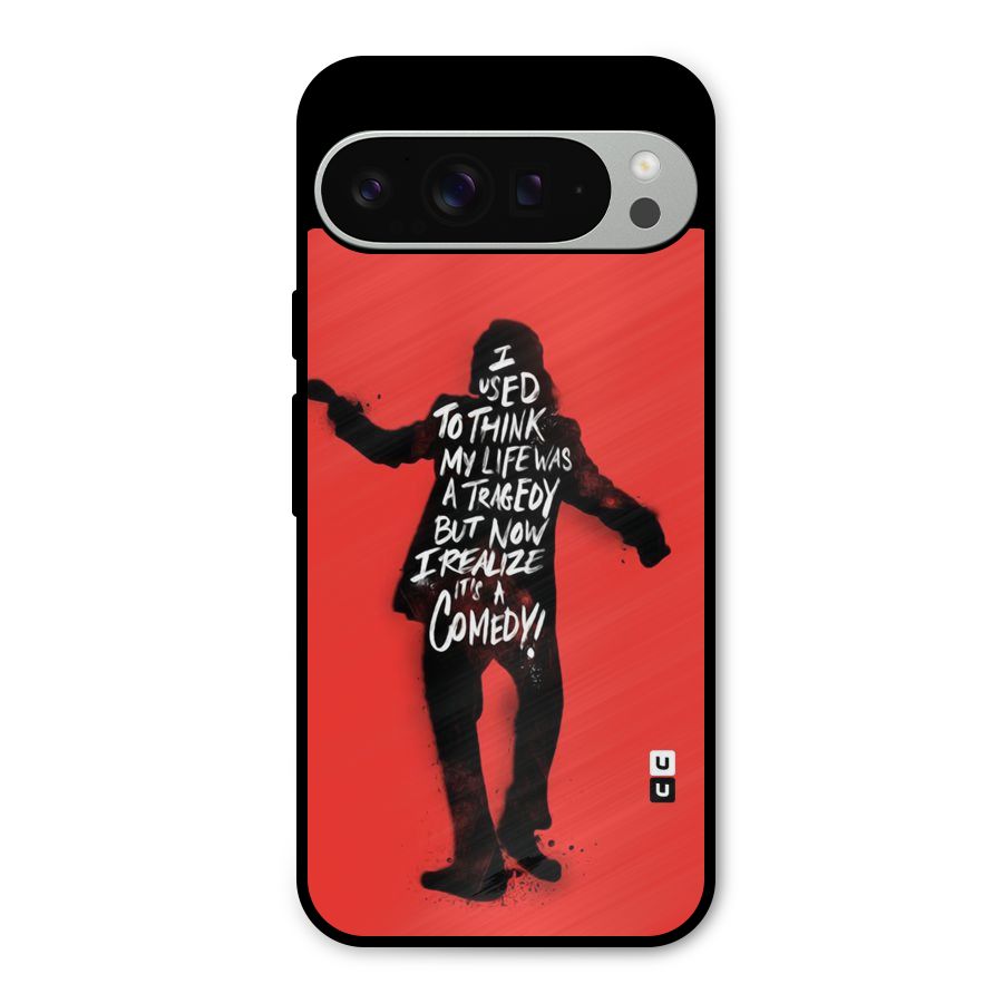 Life Tragedy Comedy Metal Back Case for Google Pixel 9 Pro XL