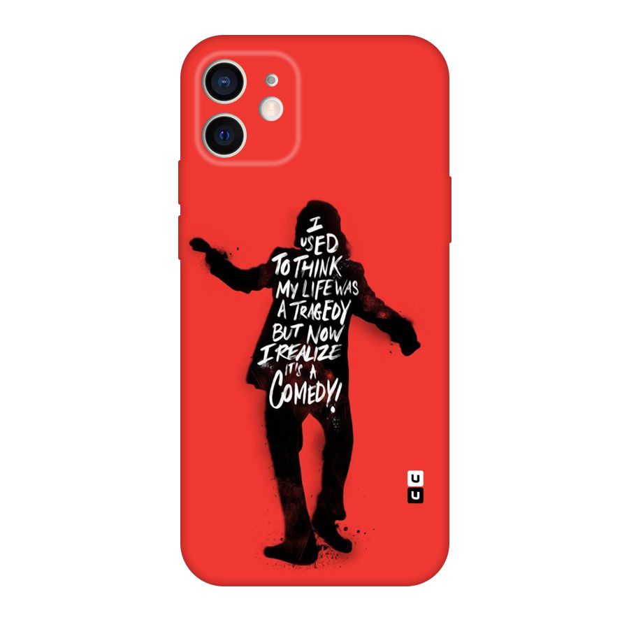 Life Tragedy Comedy Original Polycarbonate Back Case for iPhone 12