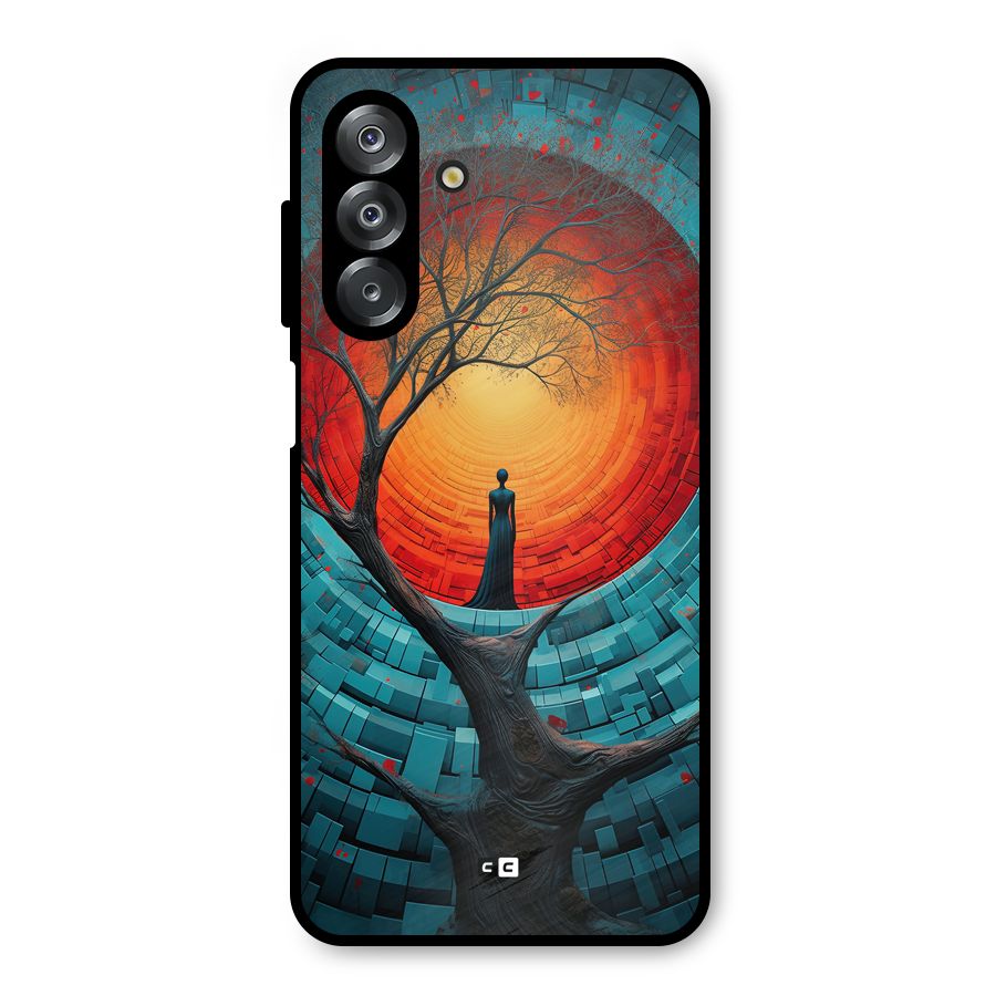 Life Tree Metal Back Case for Galaxy A26