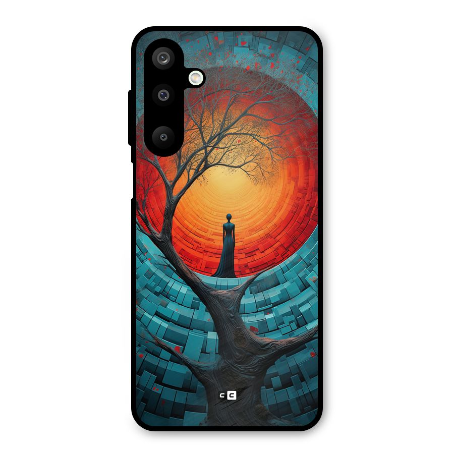 Life Tree Metal Back Case for Galaxy M16