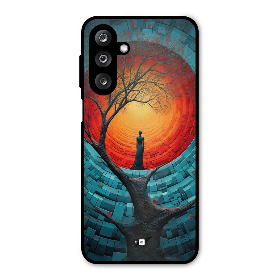 Life Tree Metal Back Case for Galaxy M36