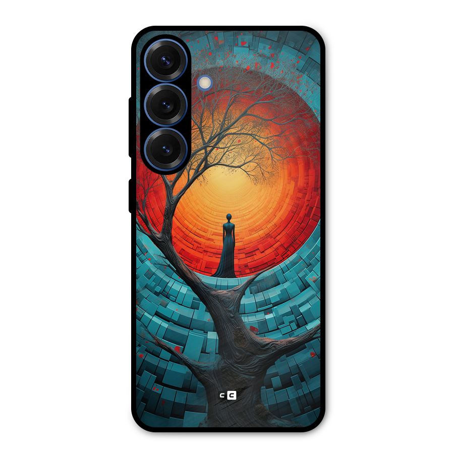 Life Tree Metal Back Case for Galaxy S25