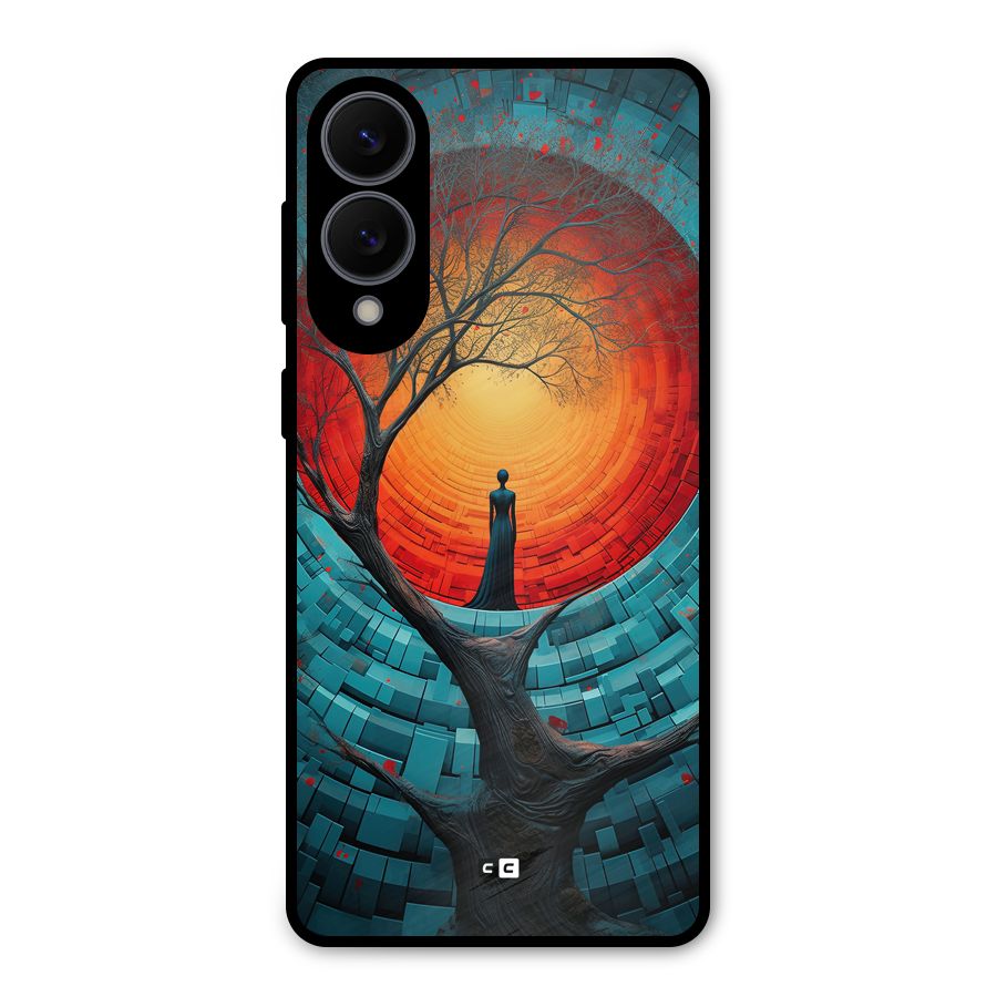 Life Tree Metal Back Case for Galaxy S25 Edge