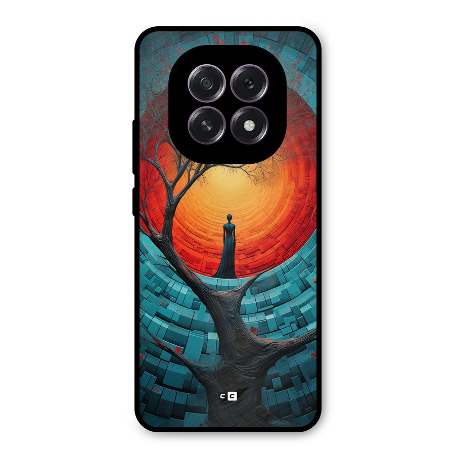 Life Tree Metal Back Case for Oppo F29