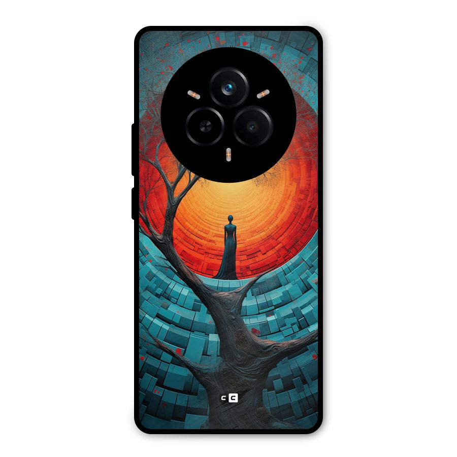 Life Tree Metal Back Case for Realme 14 Pro Plus