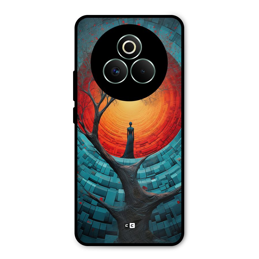 Life Tree Metal Back Case for Realme P3 Pro