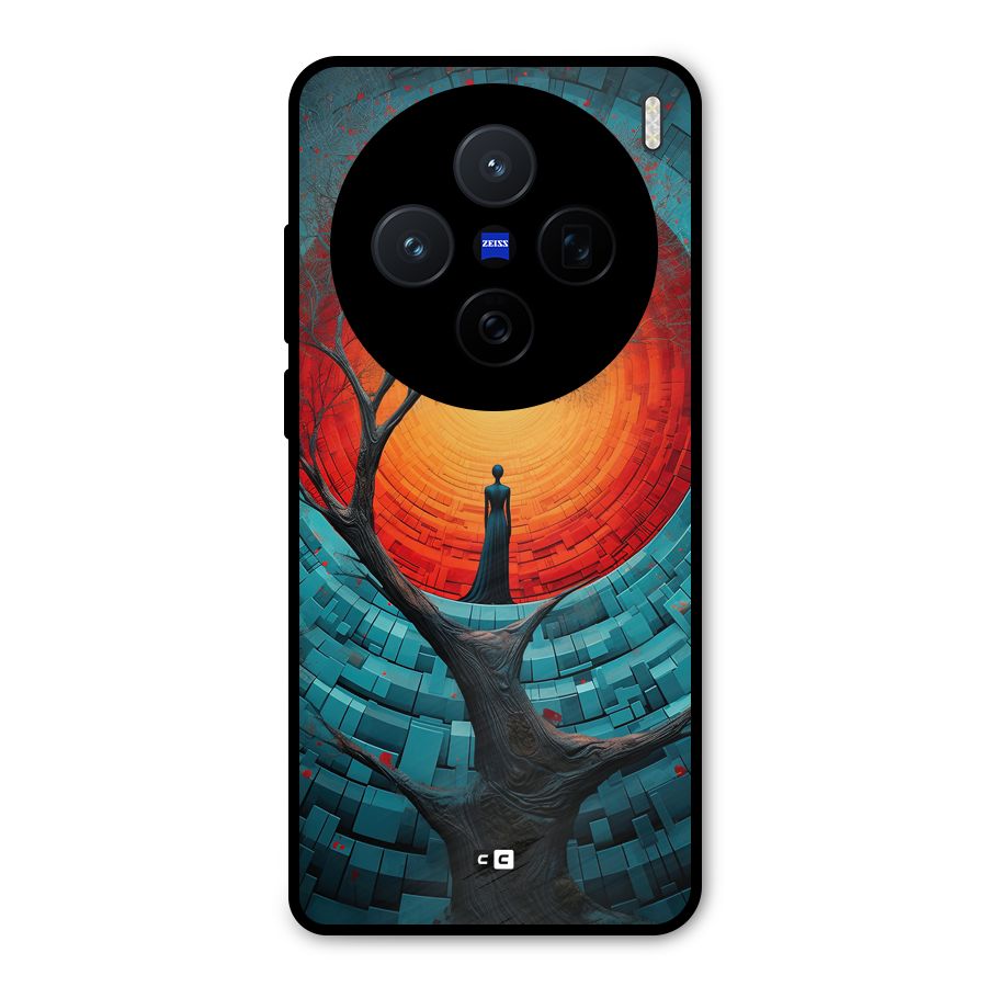 Life Tree Metal Back Case for Vivo X200