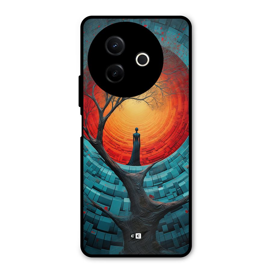 Life Tree Metal Back Case for Vivo Y39