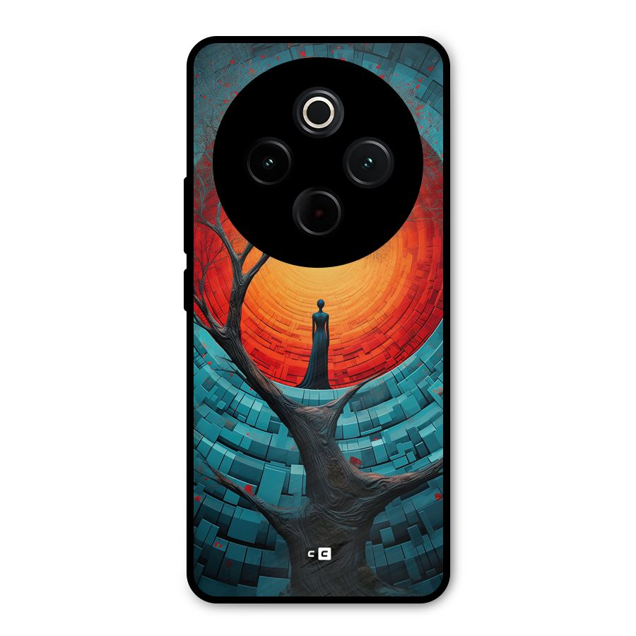Life Tree Metal Back Case for iQOO Z10