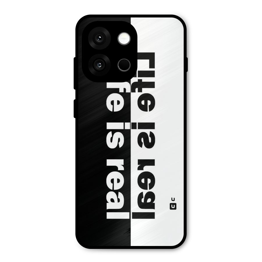 Life is Real Metal Back Case for OnePlus 13s