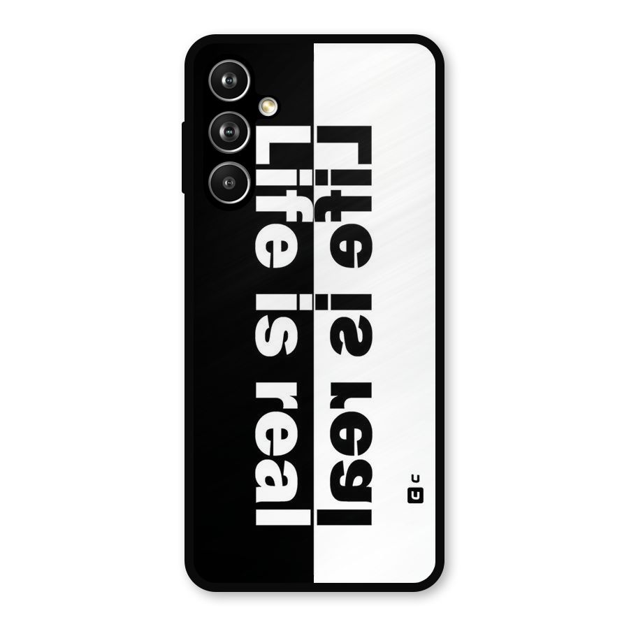 Life is Real Metal Back Case for Samsung Galaxy M54
