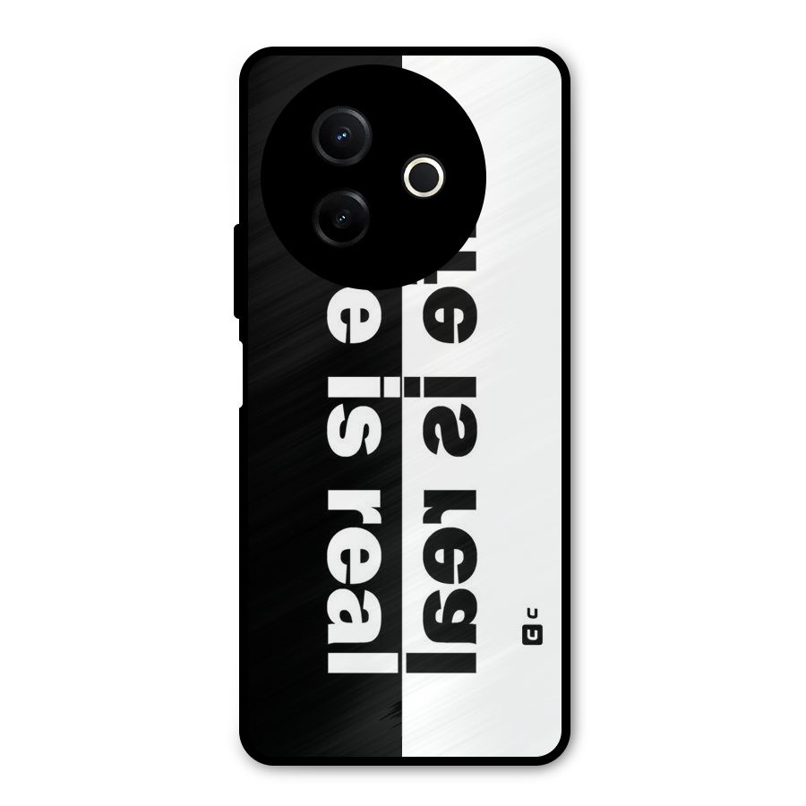 Life is Real Metal Back Case for Vivo Y39