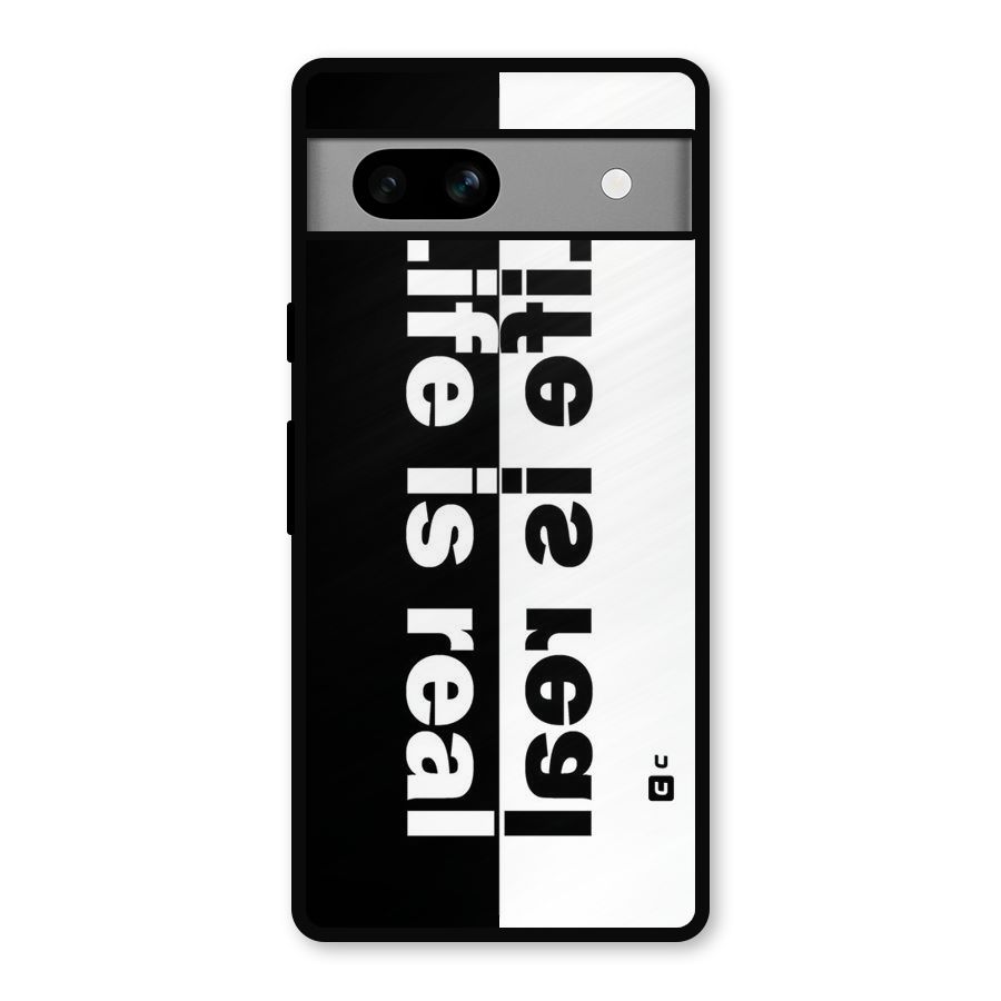 Life is Real Simple Metal Back Case for Google Pixel 7a