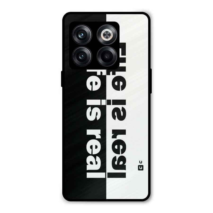 Life is Real Simple Metal Back Case for OnePlus 10T