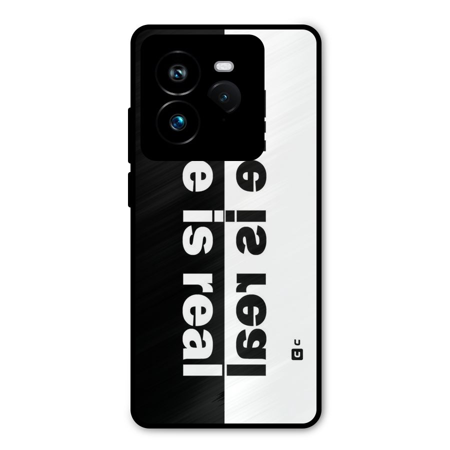 Life is Real Simple Metal Back Case for Realme GT 7 Pro