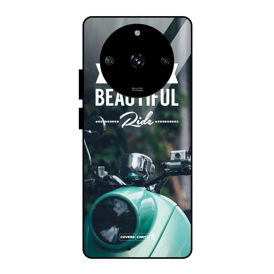Life is a Beautiful Ride Glass Back Case for Realme Narzo 60 5G
