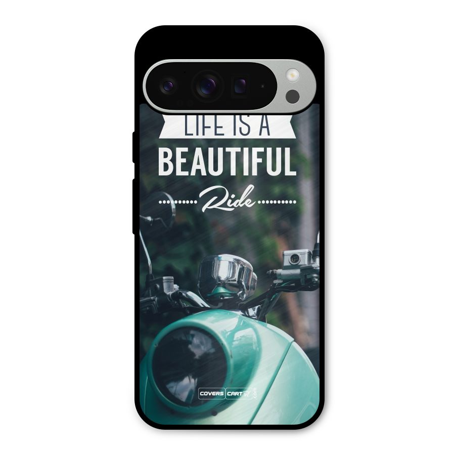 Life is a Beautiful Ride Metal Back Case for Google Pixel 9 Pro XL