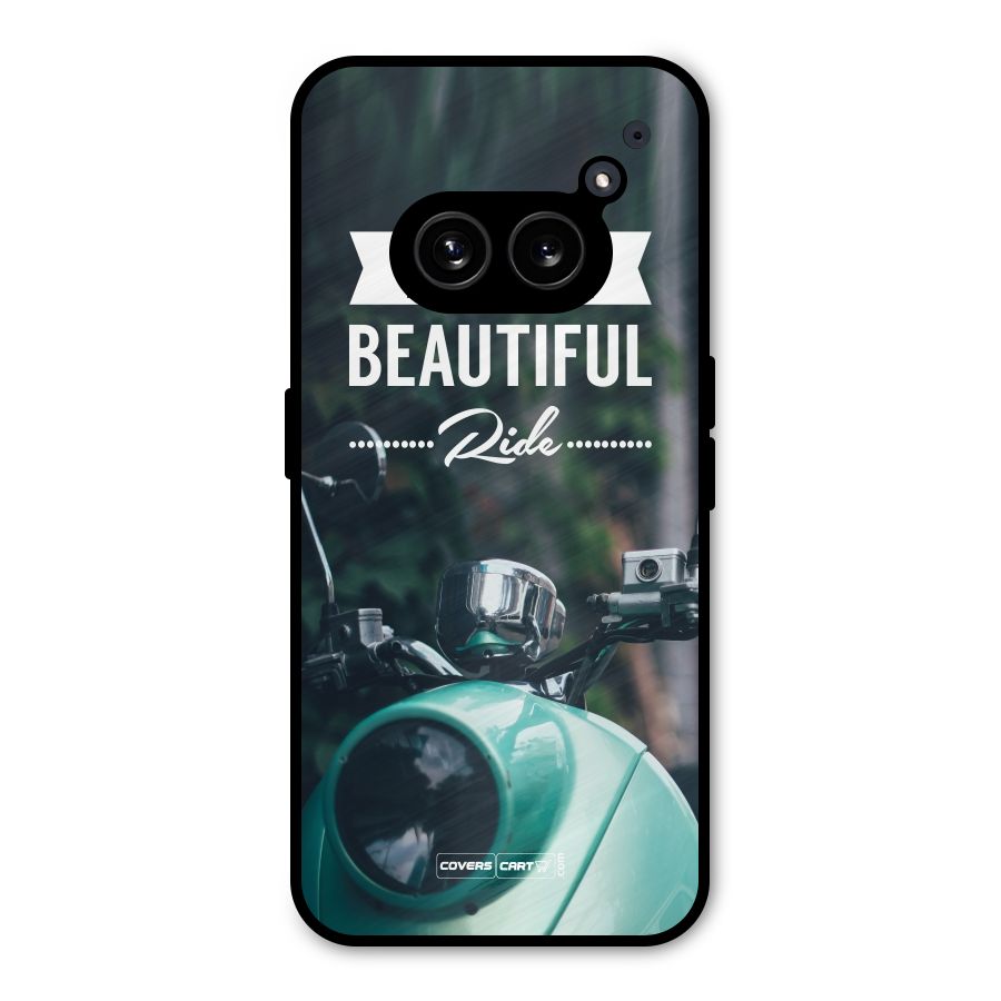 Life is a Beautiful Ride Metal Back Case for Nothing Phone 2a Plus