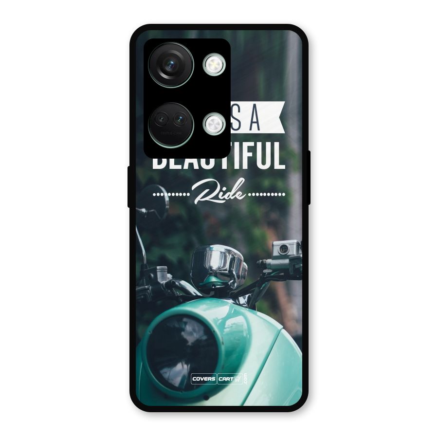 Life is a Beautiful Ride Metal Back Case for OnePlus Nord 3