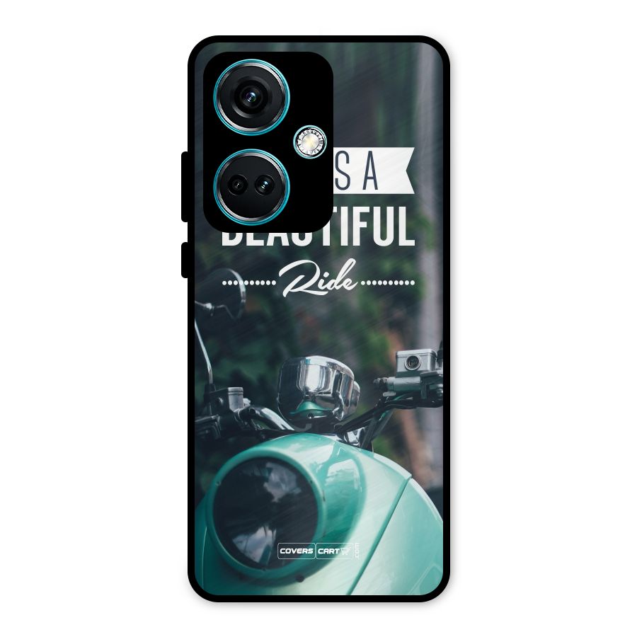 Life is a Beautiful Ride Metal Back Case for OnePlus Nord CE 3 5G