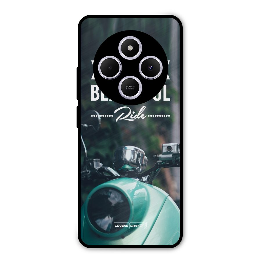 Life is a Beautiful Ride Metal Back Case for Poco M7