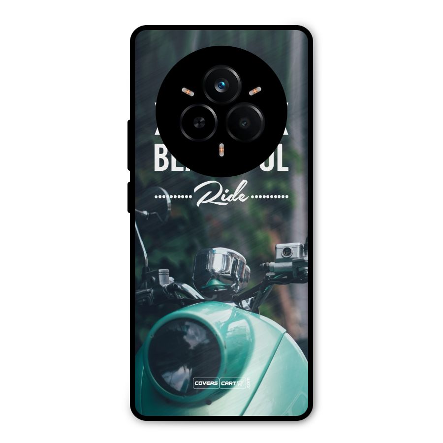 Life is a Beautiful Ride Metal Back Case for Realme 14 Pro