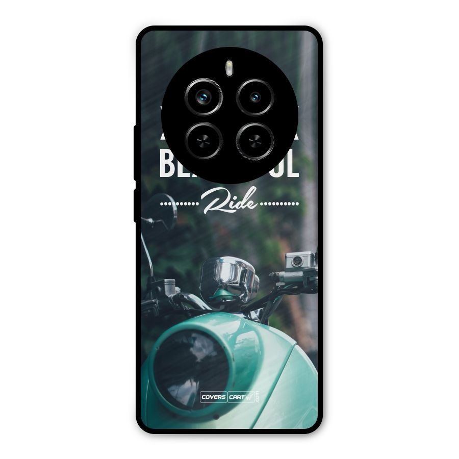 Life is a Beautiful Ride Metal Back Case for Realme P1 Pro